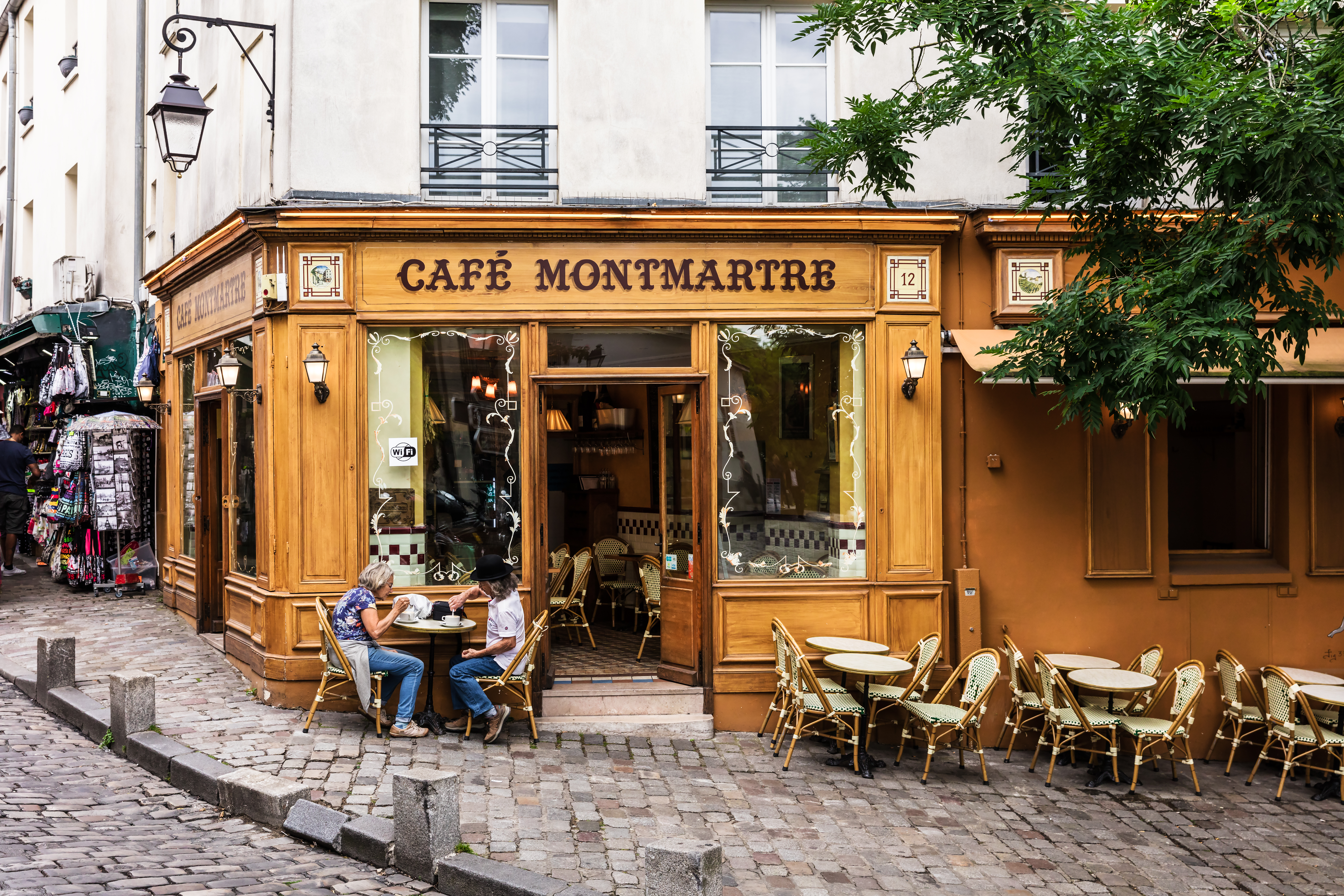 Café Montmartre in Paris