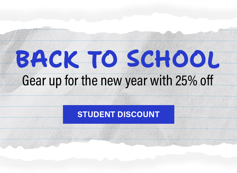 Back to School: Student Discount