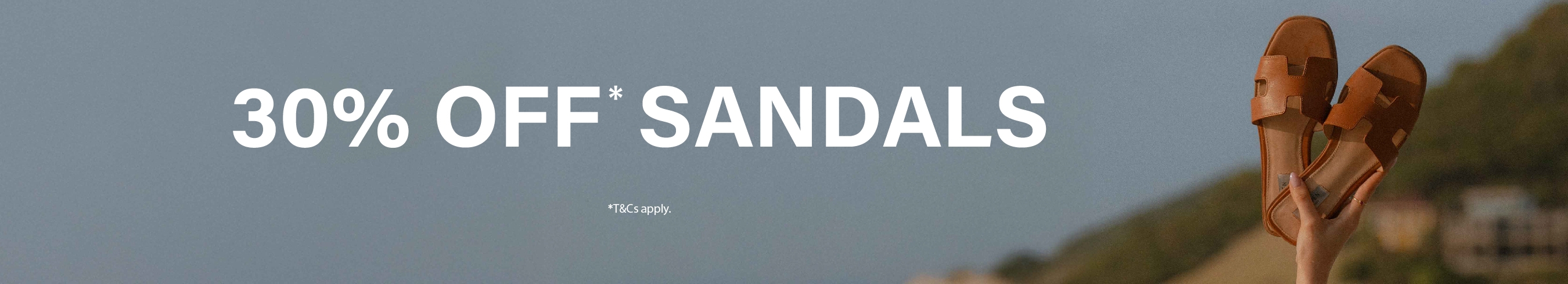 30% Off Sandals