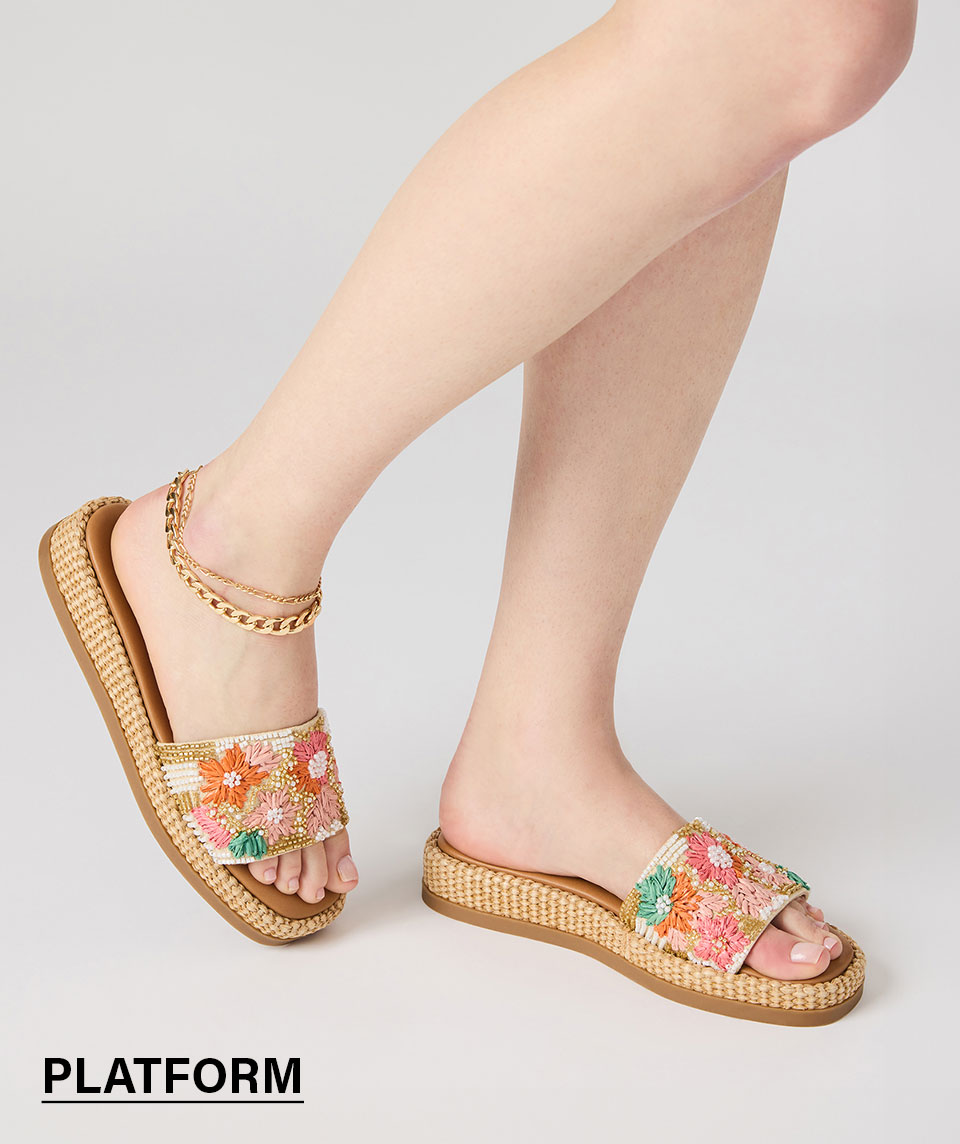Women's Sandals | Slides, Platforms, & More | Steve Madden