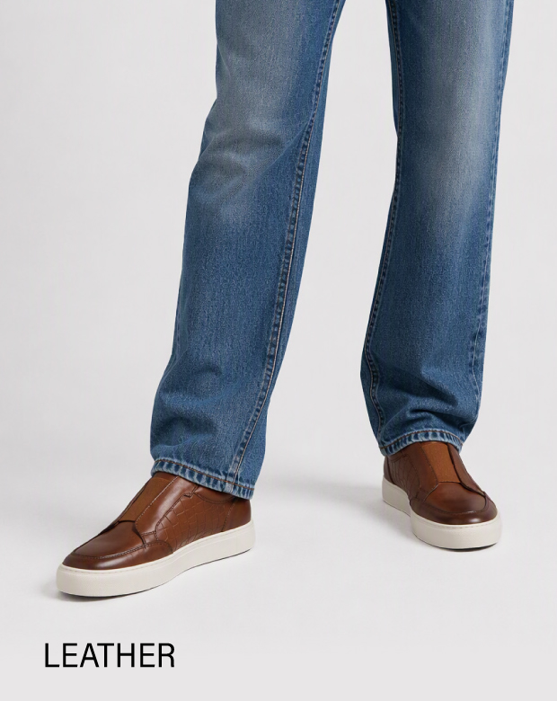 Mens Leather Sneakers