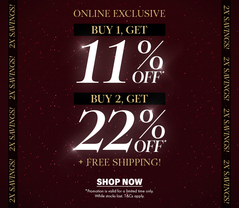 2X Savings Collection Banner