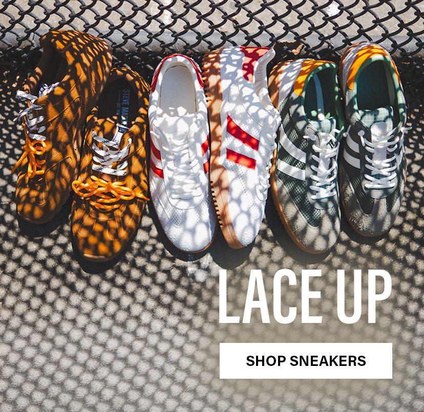 Lace Up: Shop Sneakers