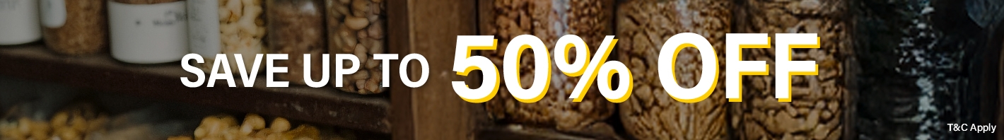 Save up to 50%