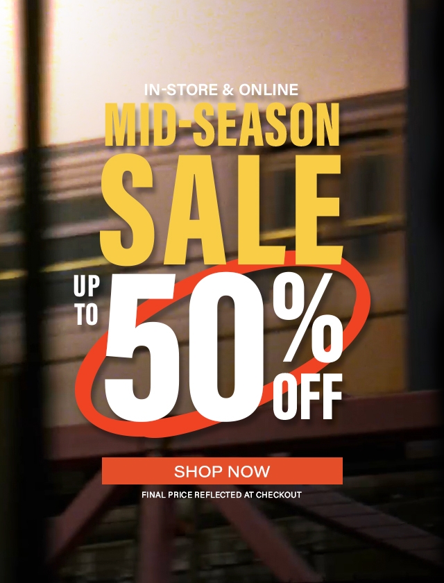 Limited-time EXTRA 50% Sitewide 