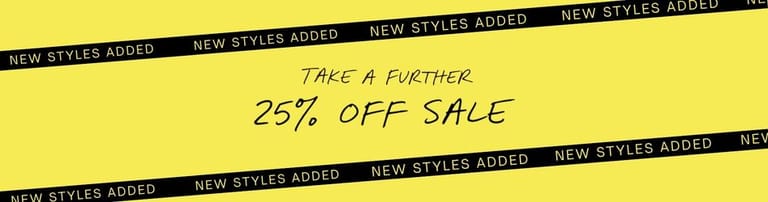 Further 25% off At Checkout