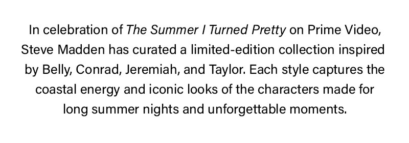 The Summer I Turned Pretty X SM 