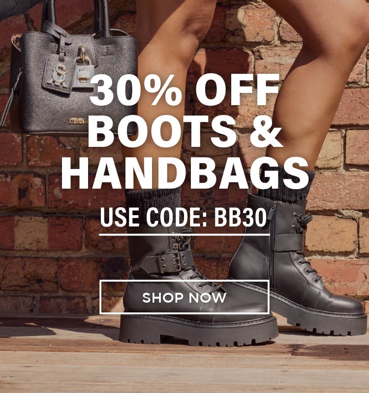 30% Off Boots & Handbags