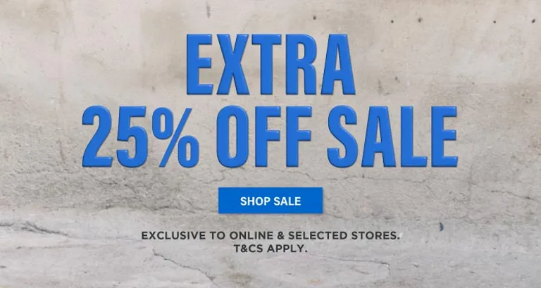 Extra 25% Sale