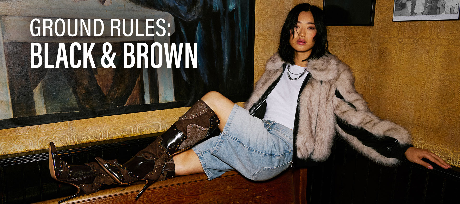 Black & Brown Collection Banner