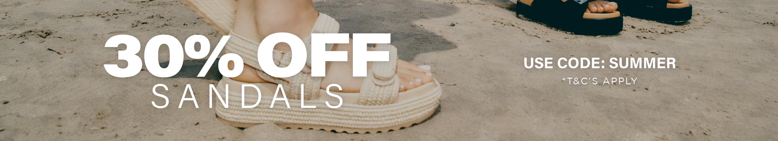 30% Off Sandals