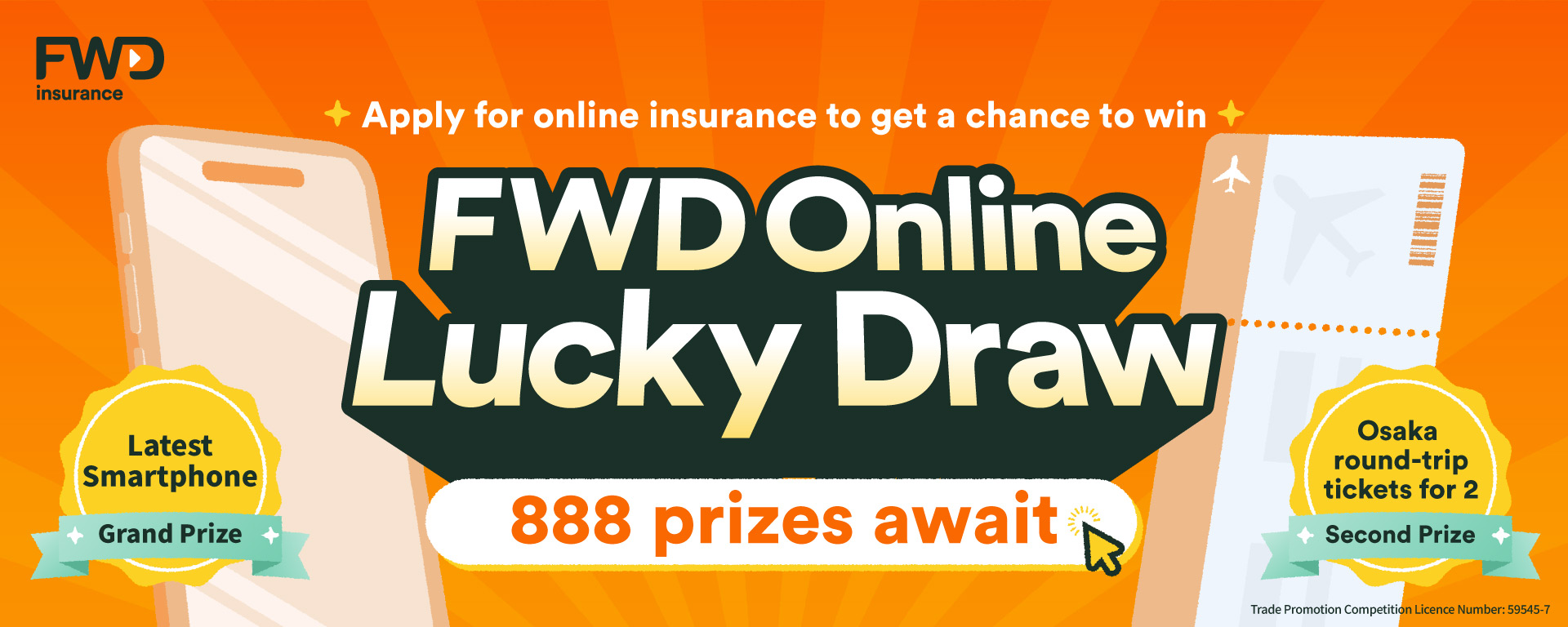 FWD Online Lucky Draw