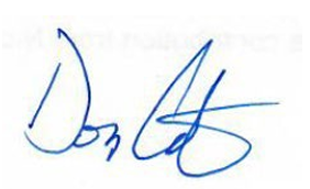 Don Casturo signature.