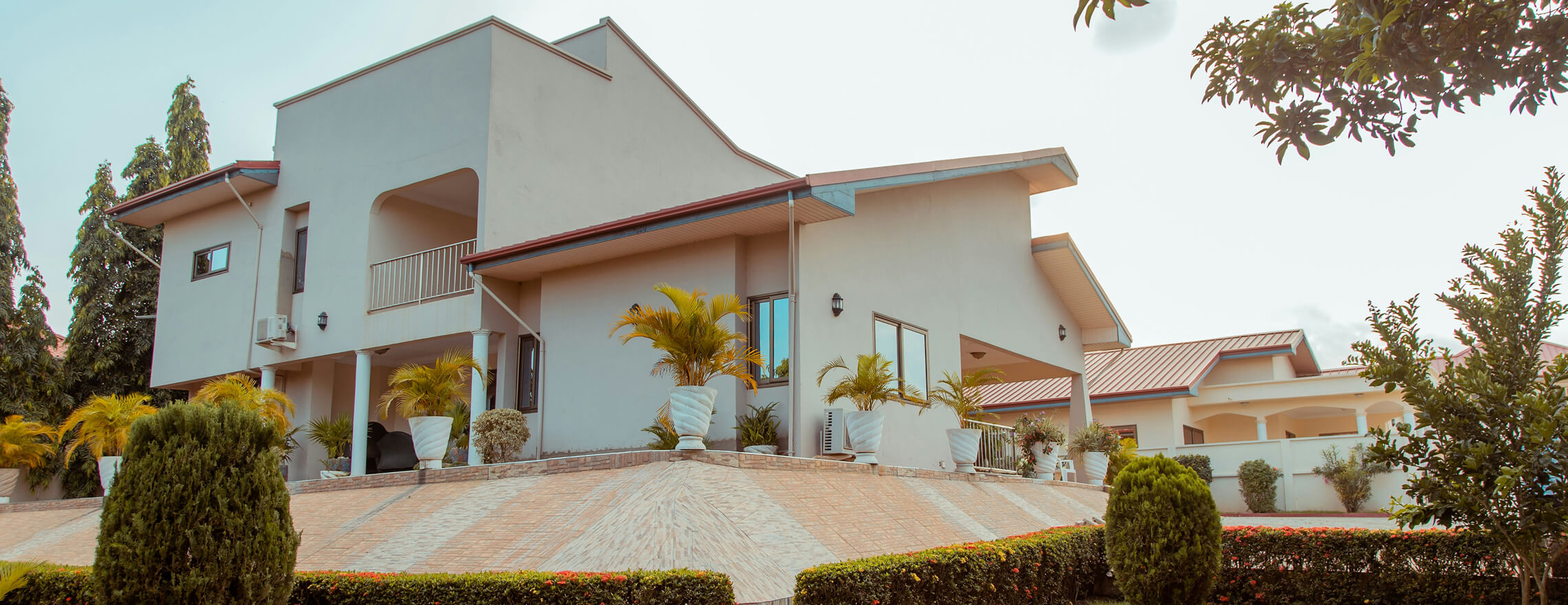 House from the outside.
