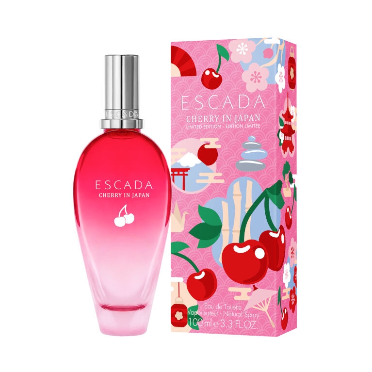 Parfum escada cherry outlet in the air