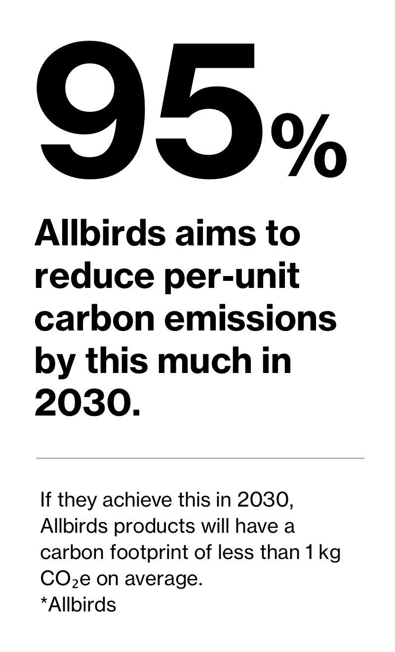 Allbirds clearance sustainability report