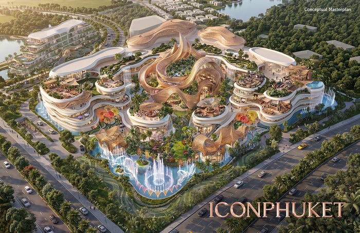 Conceptual Masterplan of ICONPHUKET - A New Icon of Southern Thailand and Global Destination
