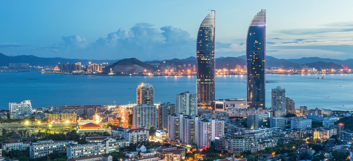 Skyline of Xiamen