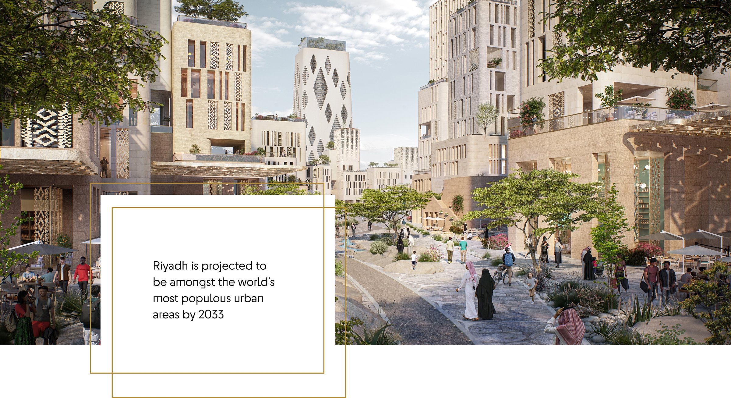 Riyadh is projected to be amongst the world’s most populous urban areas by 2033
