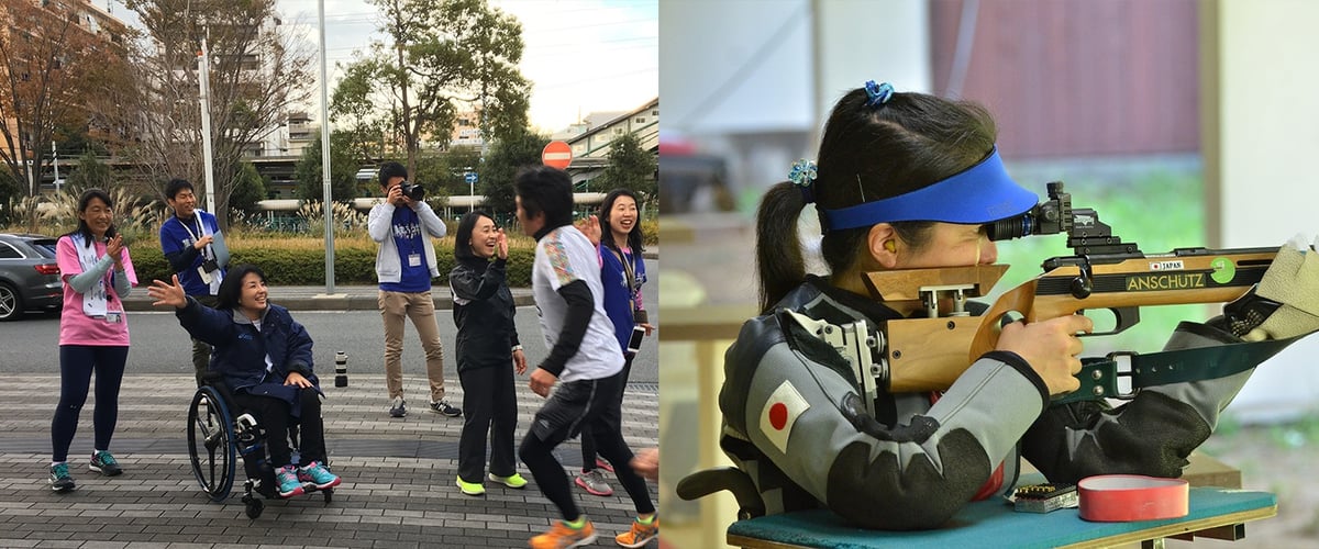 Harmonious and Inclusive Society: Paralympian Aki Taguchi Takes Aim at a New Target