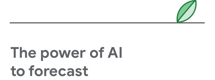 The power of AI to forecast 