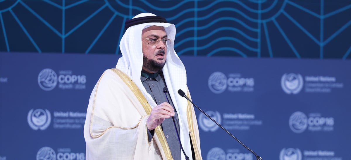 Dr. Faqeeha points out the crucial importance of taking tailored action on land degradation and financing agrifood innovation.