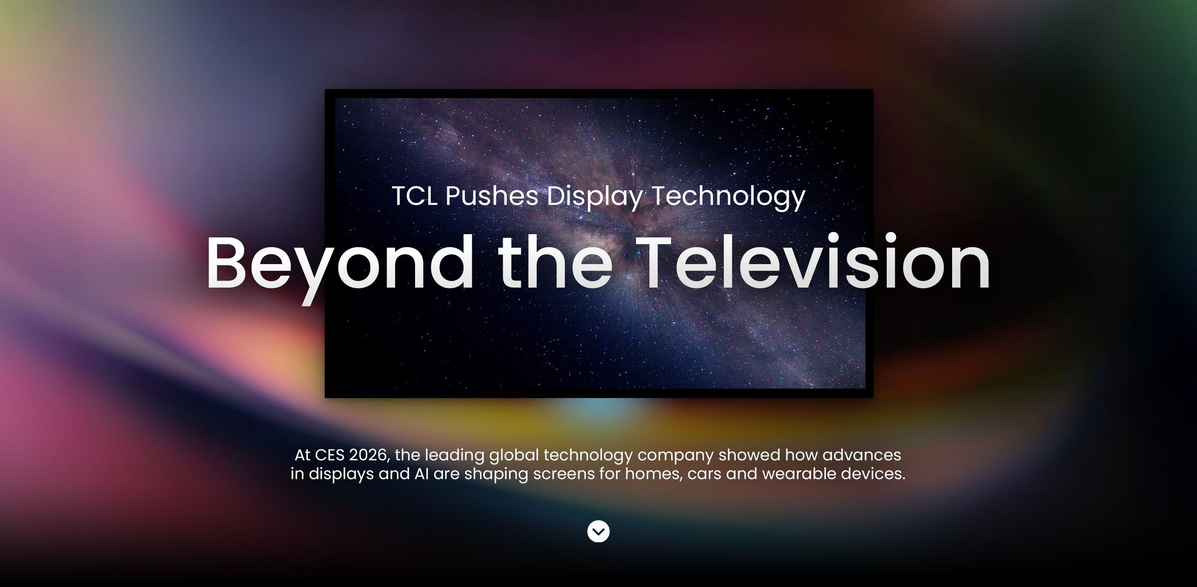 TCL Pushes Display Technology Beyond the Television