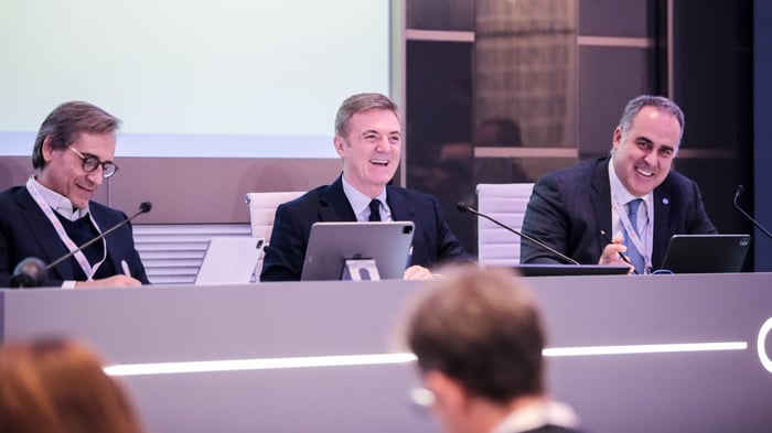 Enel Group CEO Flavio Cattaneo at Enel’s Capital Markets Day presentation