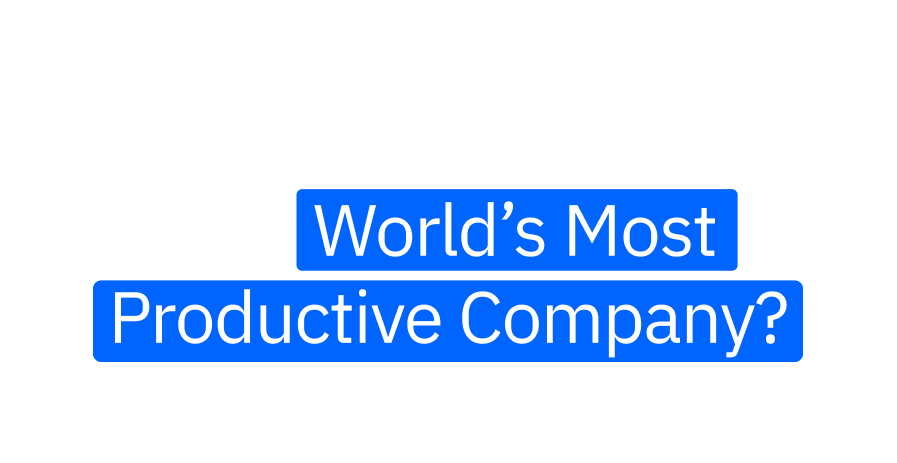Will AI Make IBM the World’s Most Productive Company?