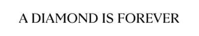 A Diamond is Forever logo