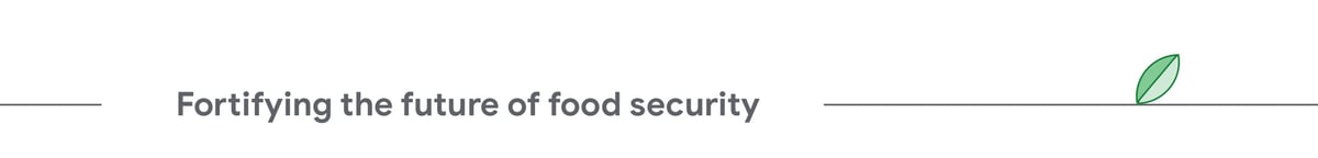Fortifying the future of food security 