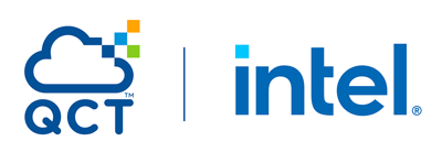 QCT and Intel logo