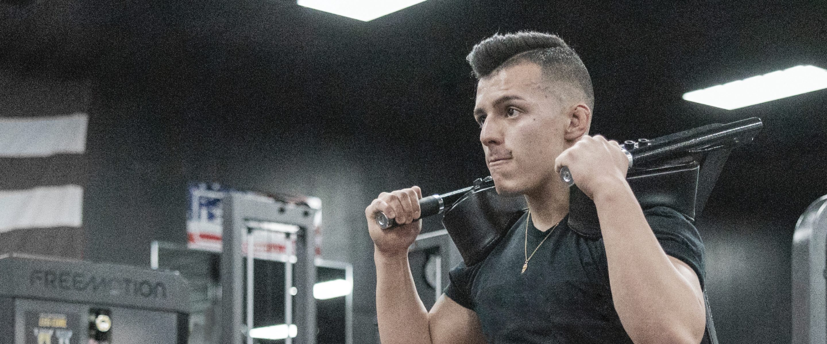 Training on Freemotion strength equipment