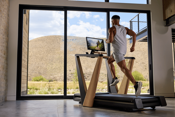 Member using iFIT on a Freemotion machine