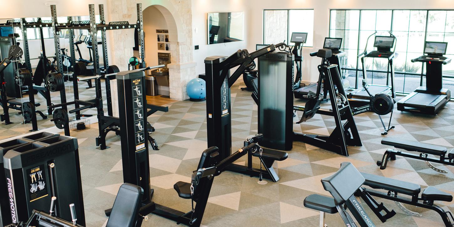 Ruby Hill Gym Installation