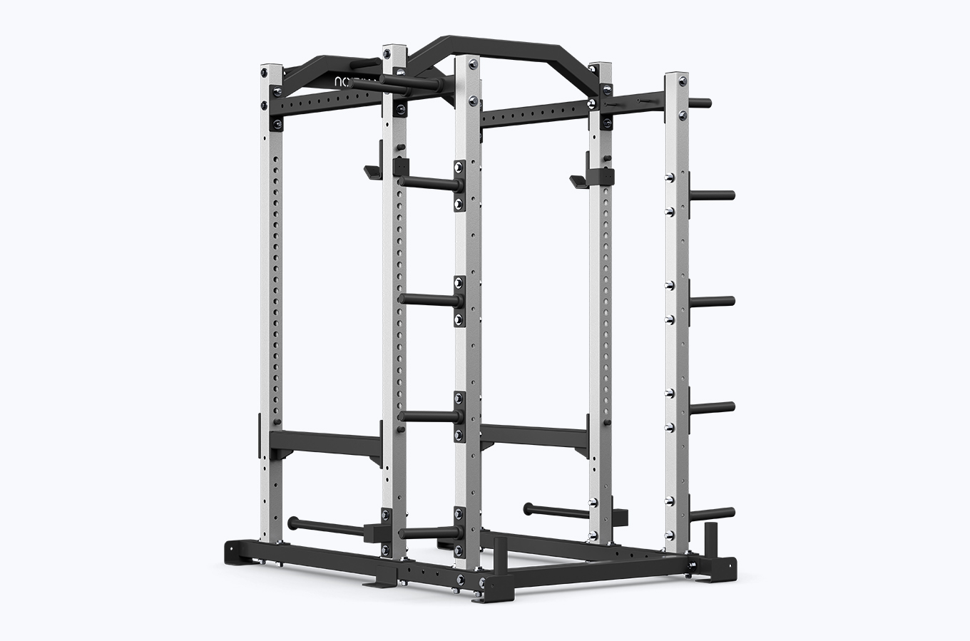 Pro Power Rack-Keep Plates Close at Hand