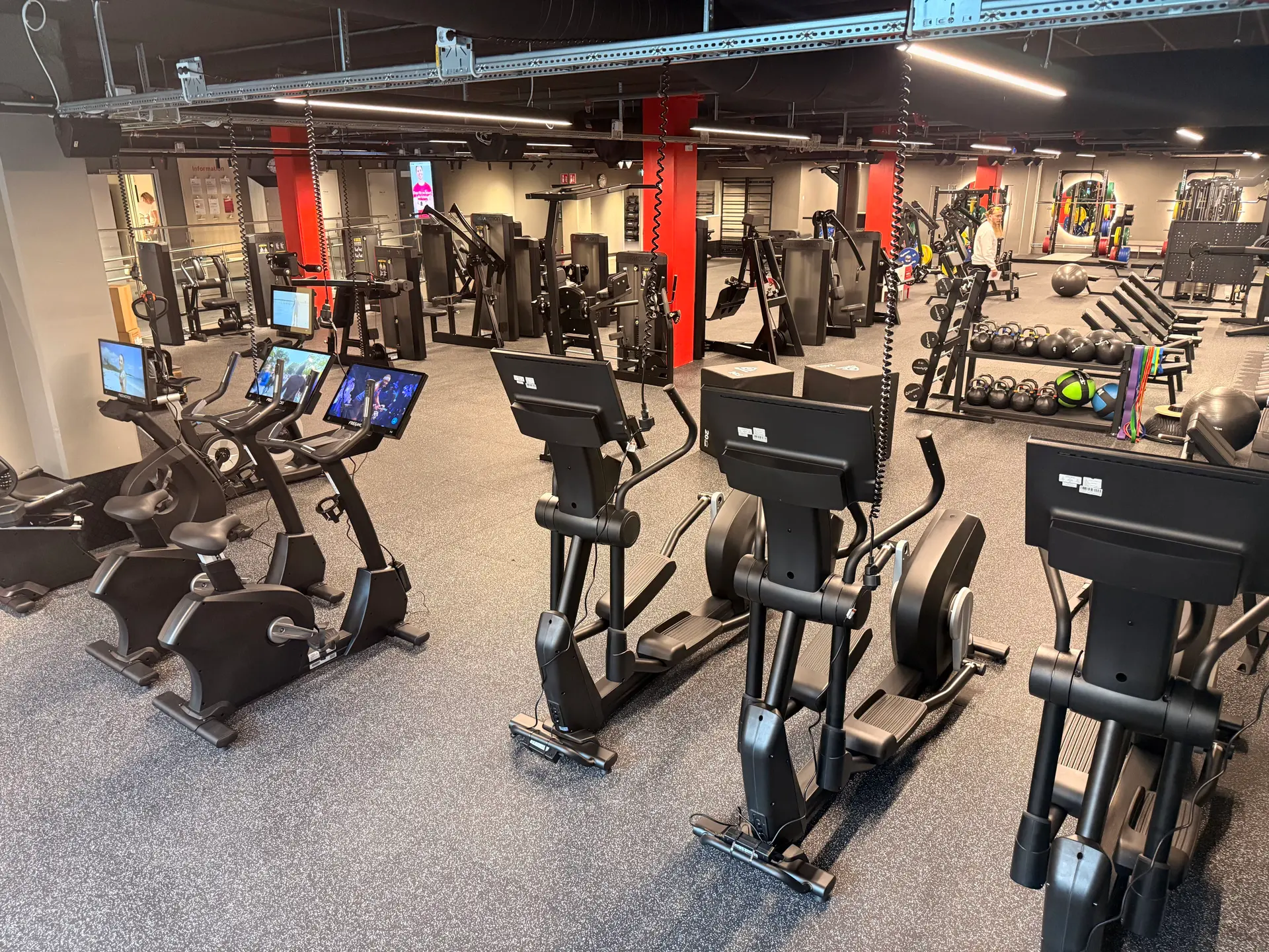 Freemotion cardio, strength and Pilates equipment at Friskis&Svettis Stockholm Årsta