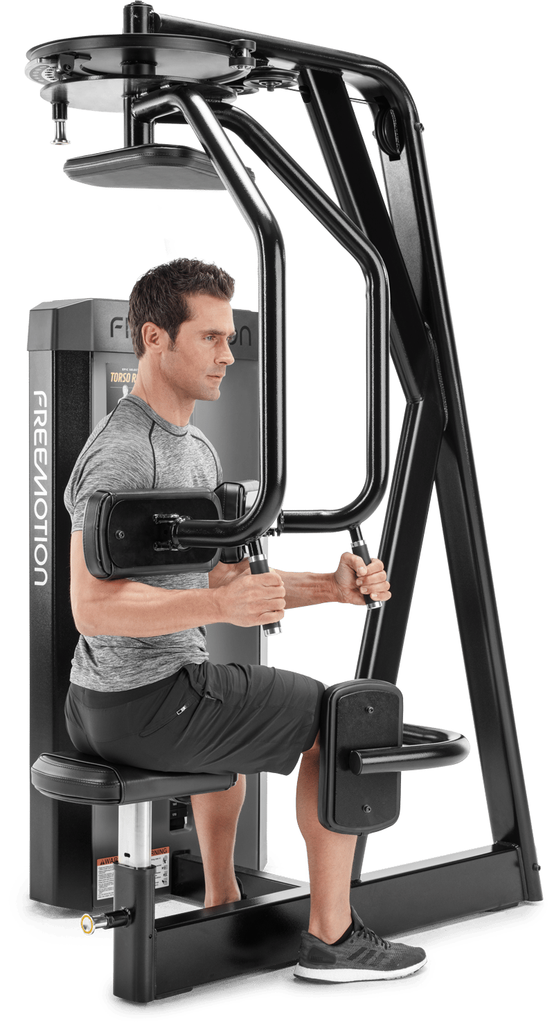 Torso Rotation Extension Torso Rotation | Selectorized Machines | Freemotion
