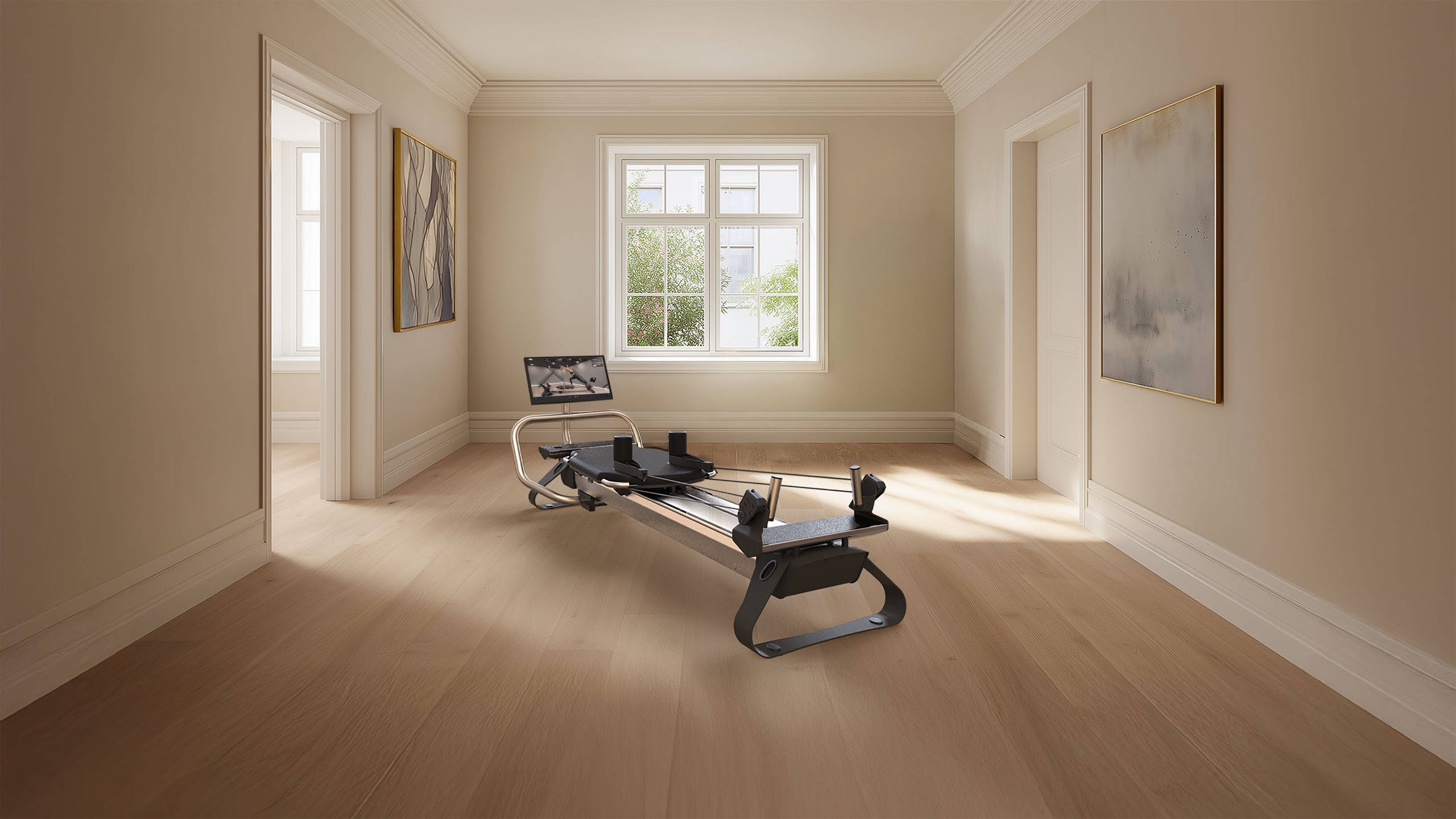 Ultra Reformer Pilates session