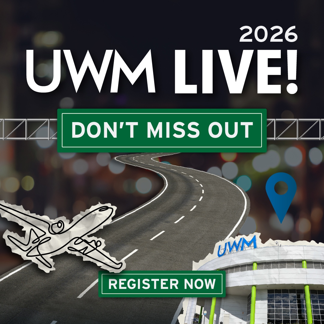 Don't miss out UWM Live!