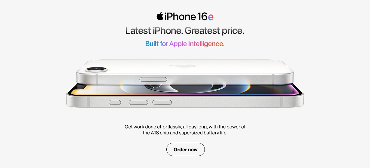 full | iPhone 16e pre order