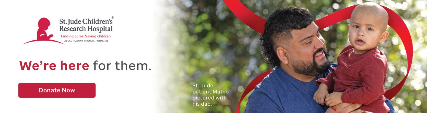 St. Jude Children's Research Hospital - We're here for them. Donate Now.