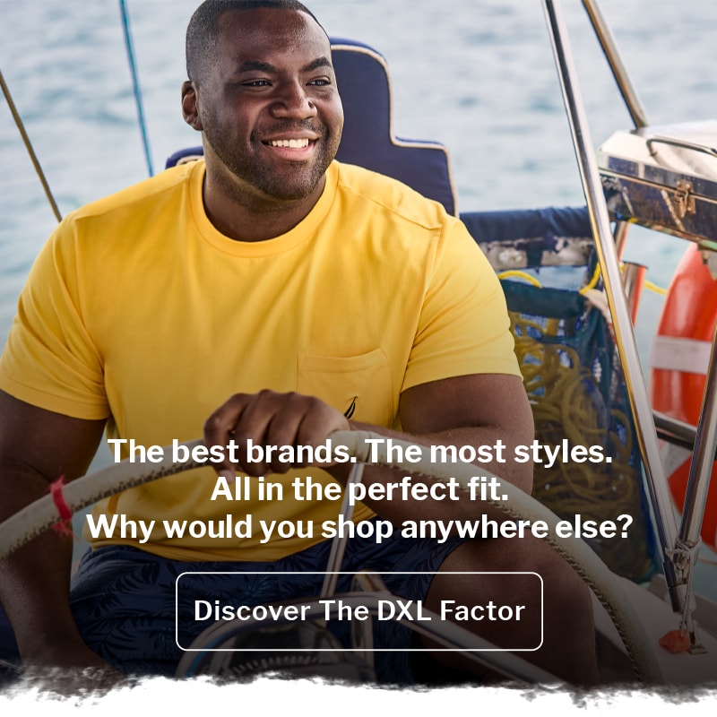 DXL Shop for Big & Tall Men's Clothing & Accessories