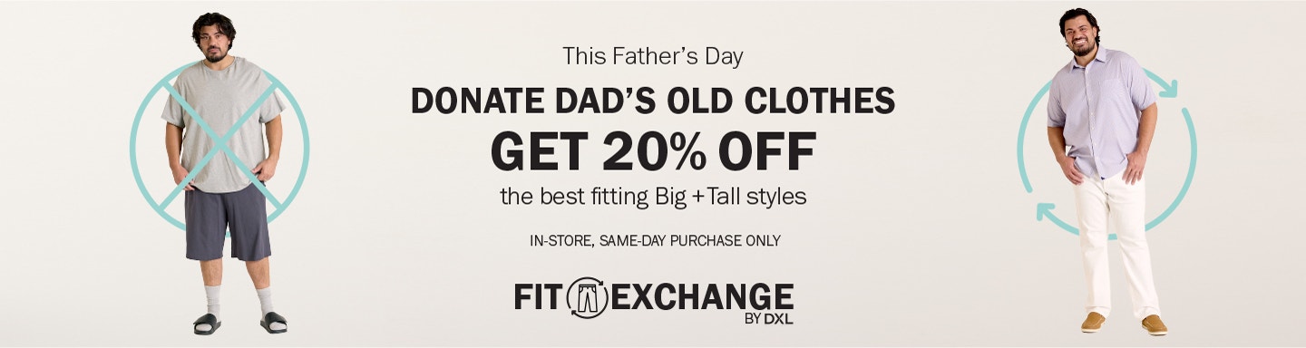 DXL Big and Tall logo