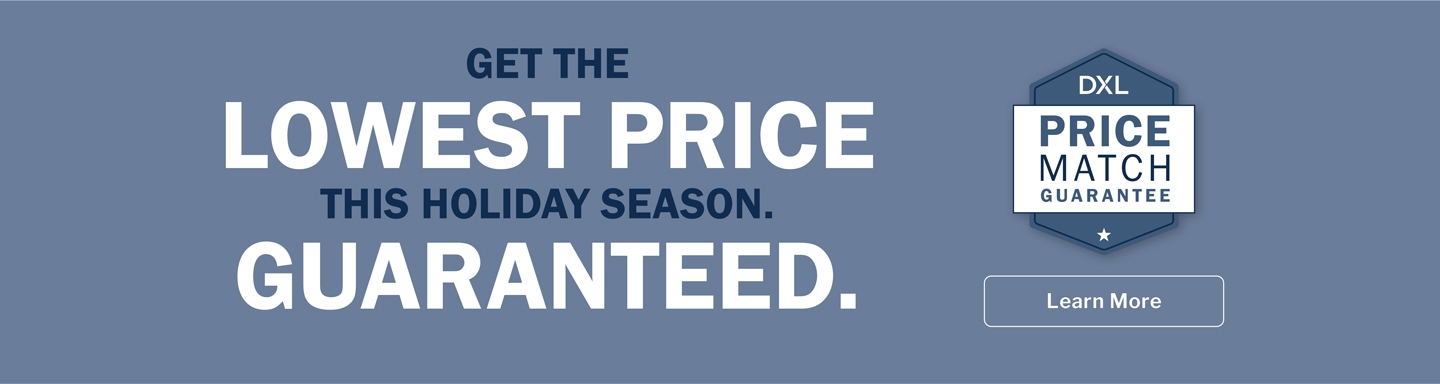 Get the lowest price this holiday season. Guaranteed!