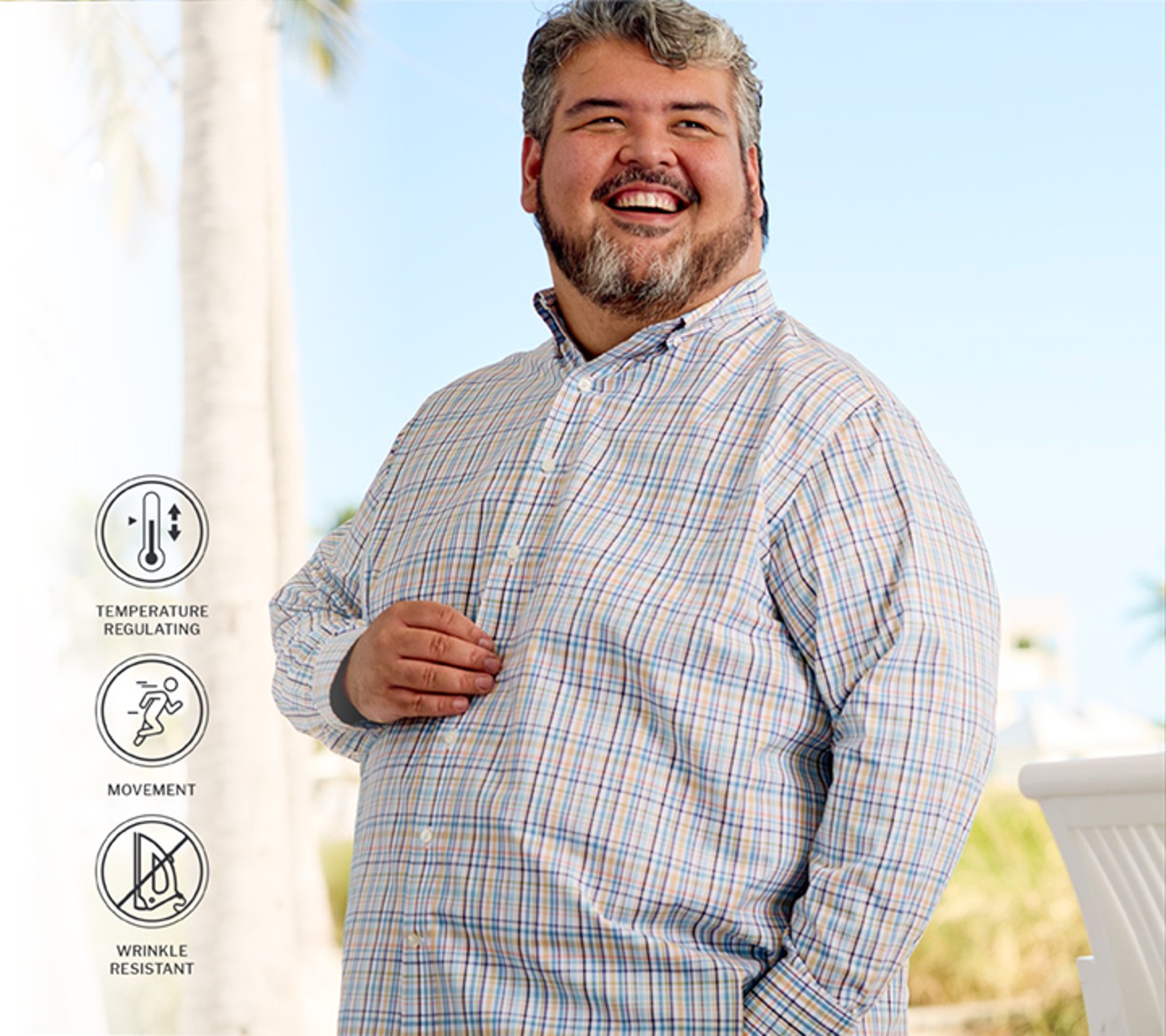 The shirt that knows what you need before you do.