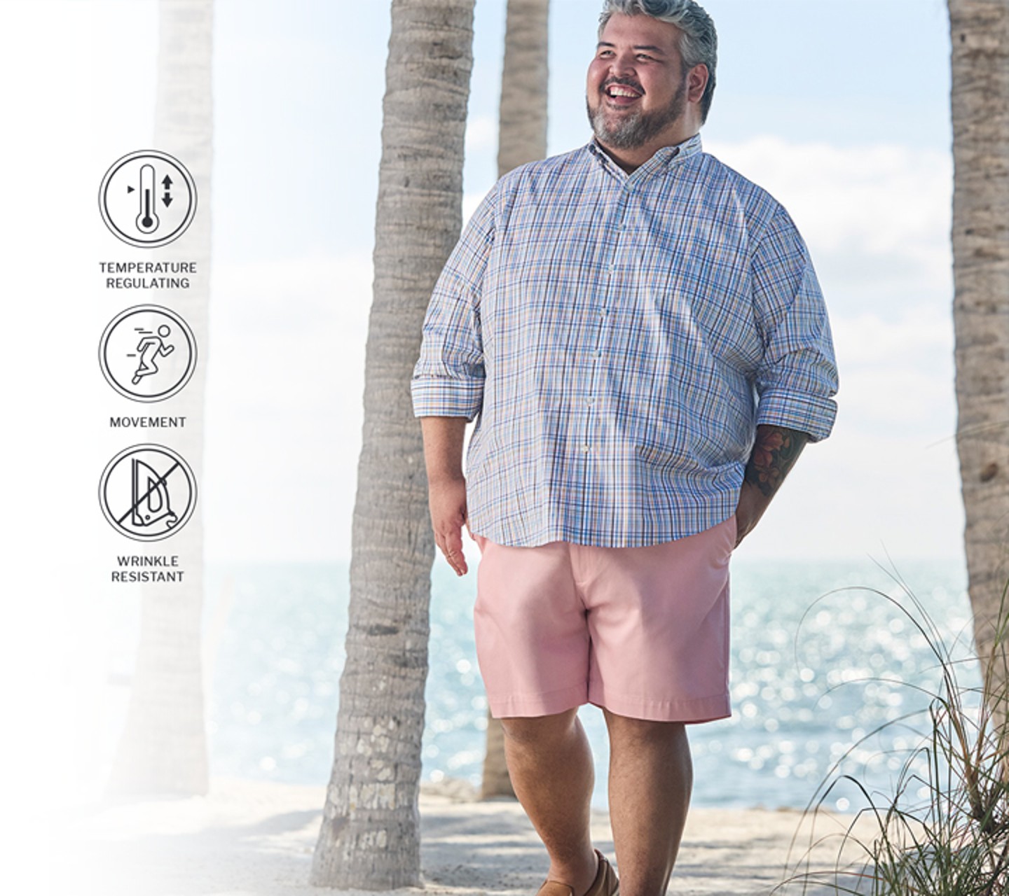 Like our best-selling tech pants, only shorter.