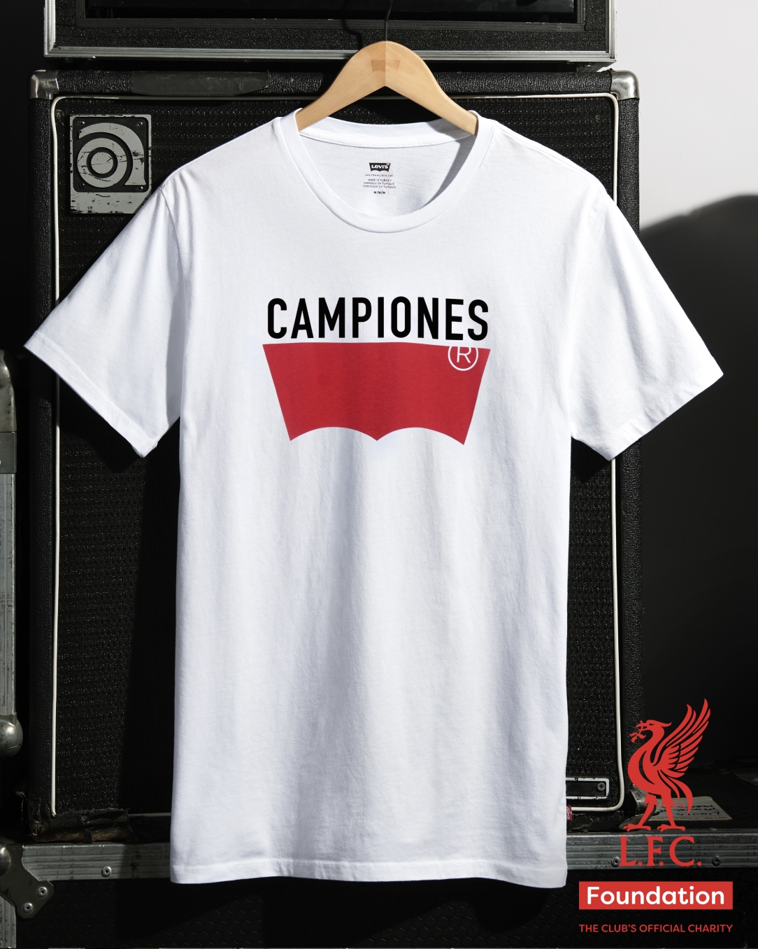 levis campiones t shirt