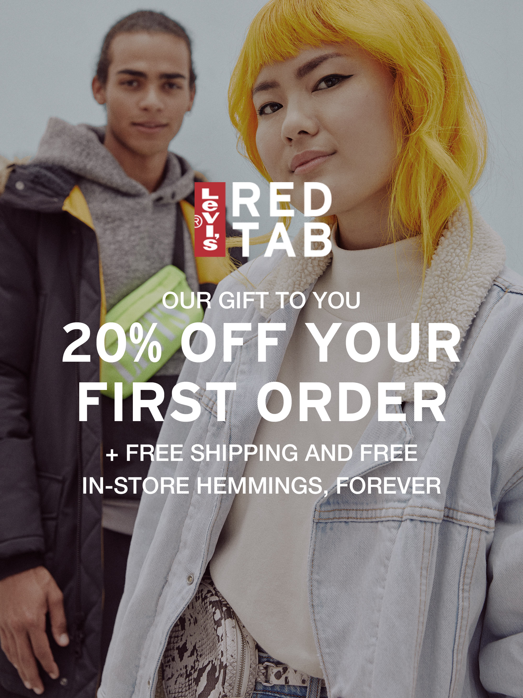 levis free shipping