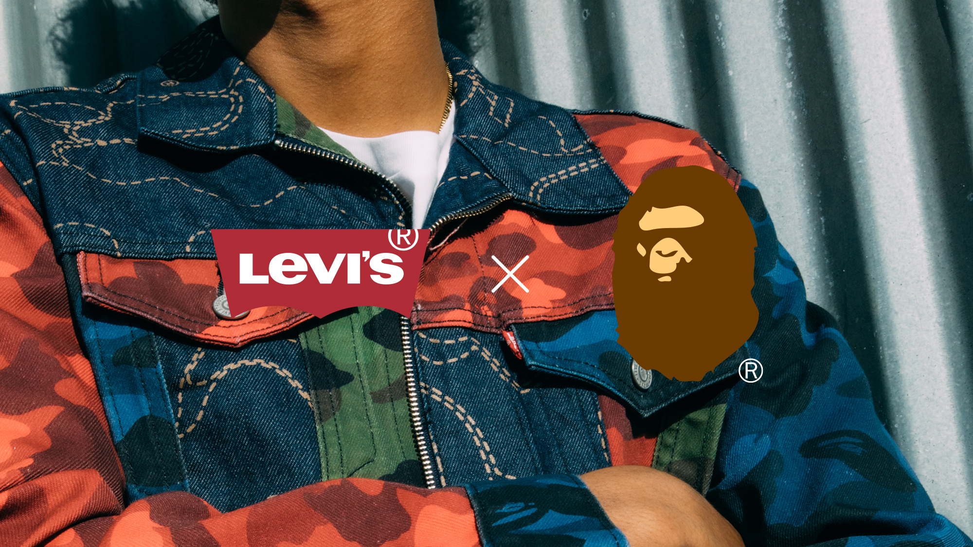 levi's x bape jacket